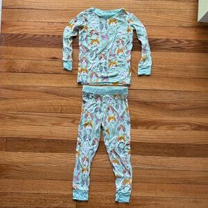 Little Sleepies Two Piece Easter Pajamas Size 2T